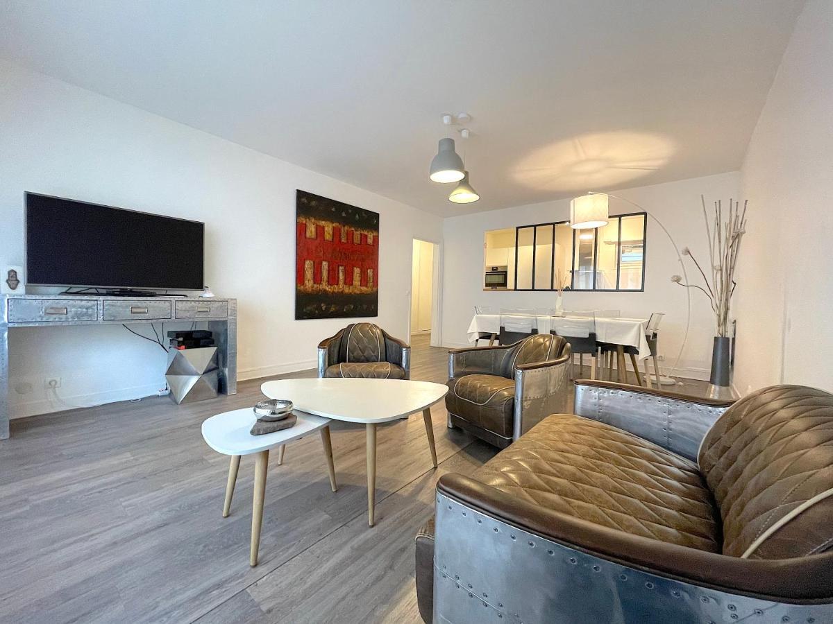 L'Ideal 112 - 85M2, 2 Chambres, Parking & Cabine De Plage Довил Екстериор снимка